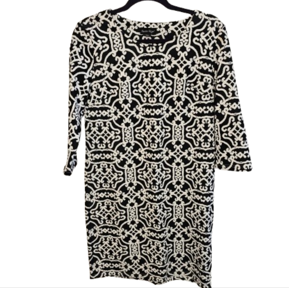 Charlie Paige Black and White Dress